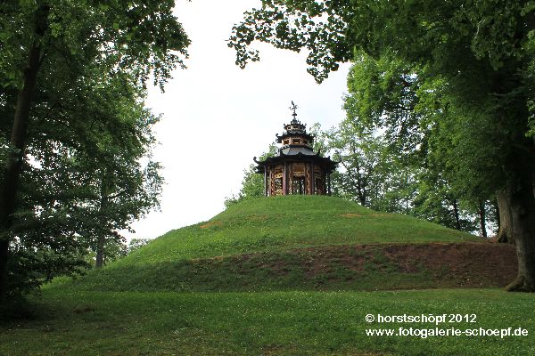 Bayreuth Eremitage - Schneckenberg m chin Pavillon (2)